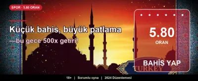 En Yüksek Oranlar Burada!